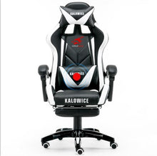 Load image into Gallery viewer, New arrival Racing synthetic Leather gaming chair Internet cafes WCG computer chair comfortable lying household Chair