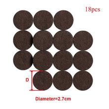 Load image into Gallery viewer, 8/16/24pcs/lot Chair Leg Pads Floor Protectors for Furniture Legs Table leg Covers Round Bottom Anti-Slip Pads Rubber Feet